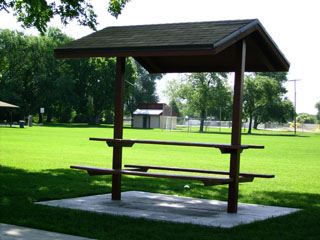 Romrell Park Bench