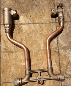 Meter Setter With Backflow