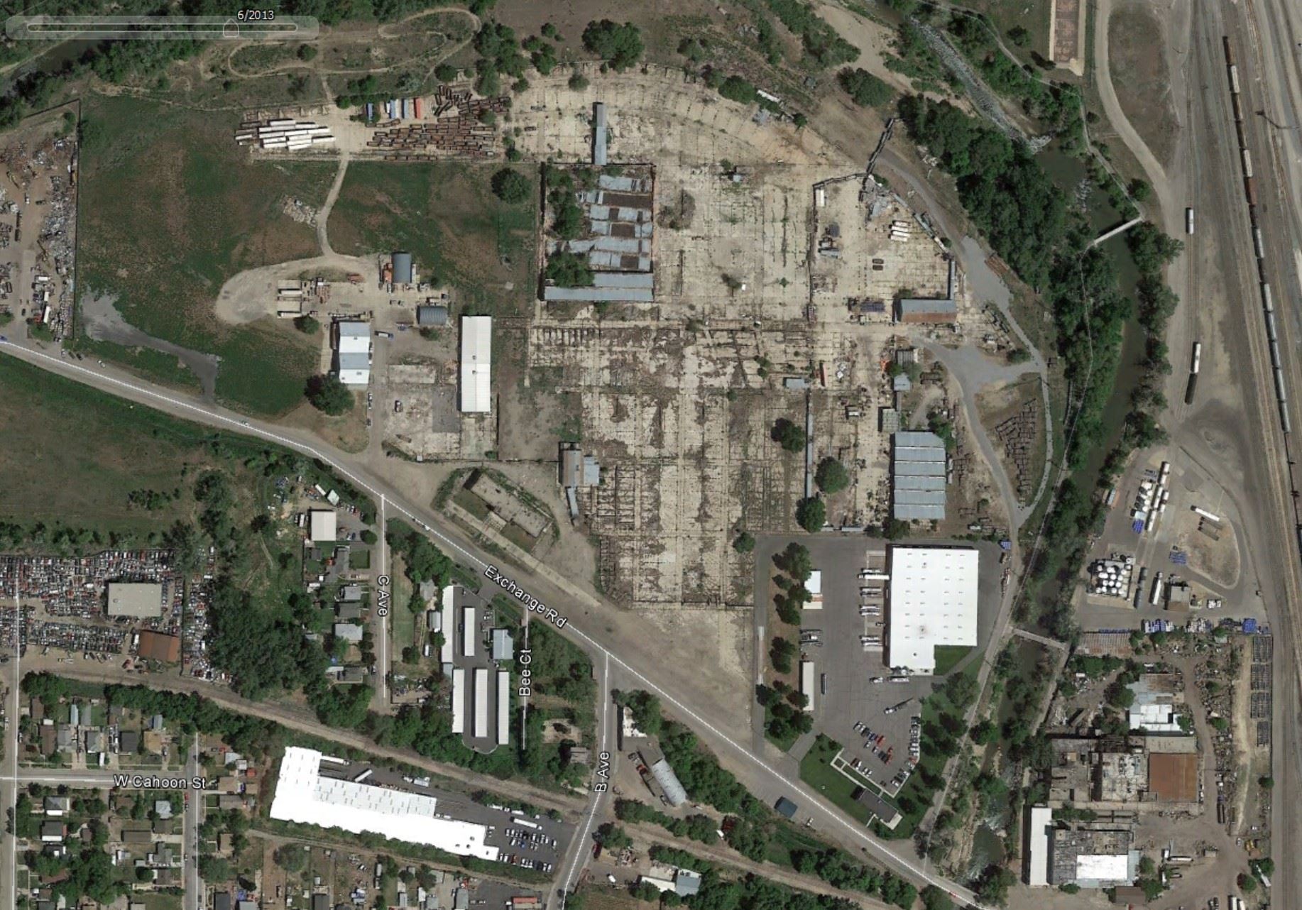 2013 Trackline (Aerial Shot)